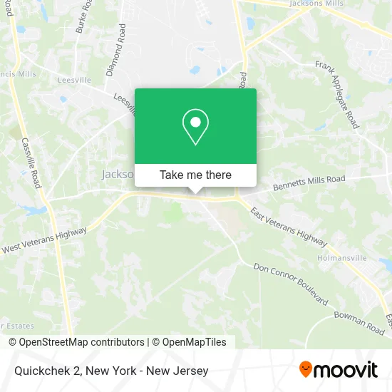 Quickchek 2 map