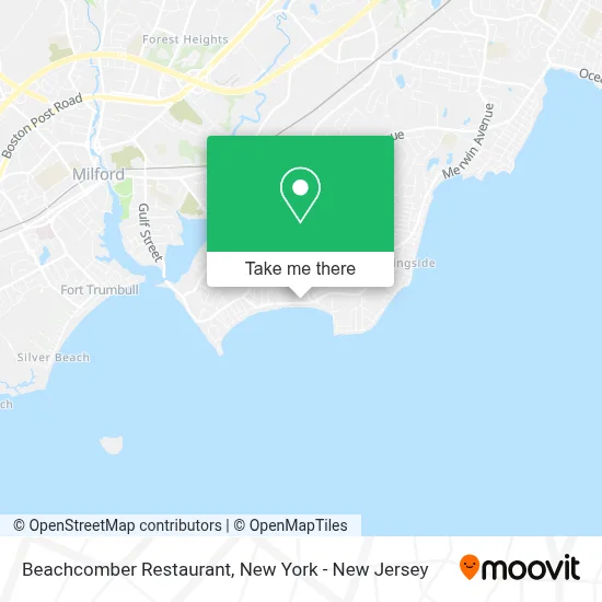 Beachcomber Restaurant map