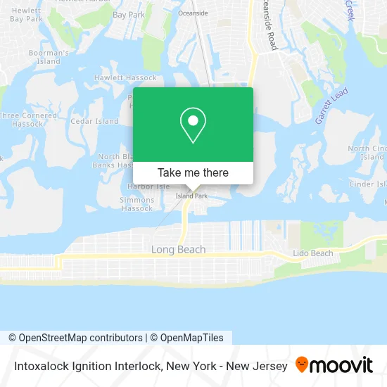 Intoxalock Ignition Interlock map