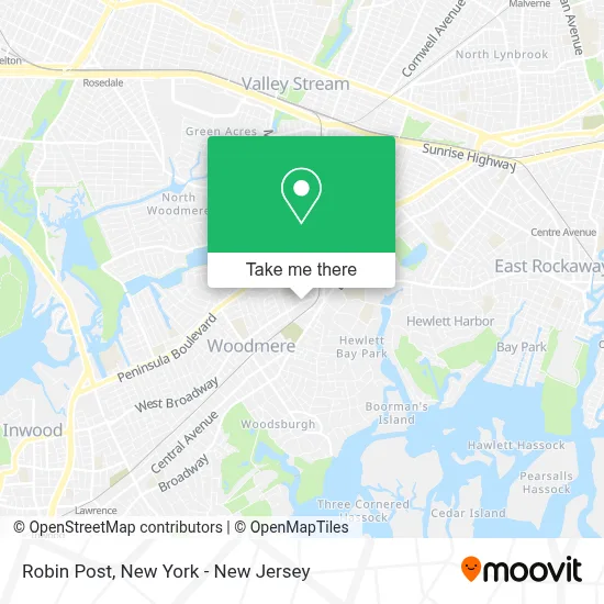 Robin Post map