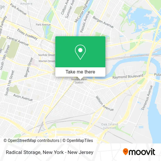 Radical Storage map