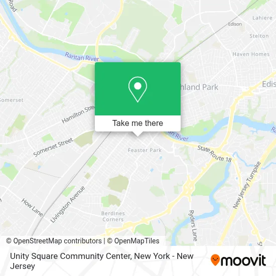 Unity Square Community Center map
