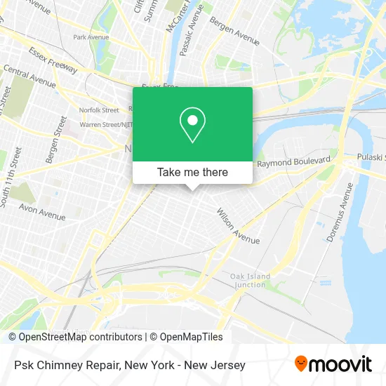 Psk Chimney Repair map