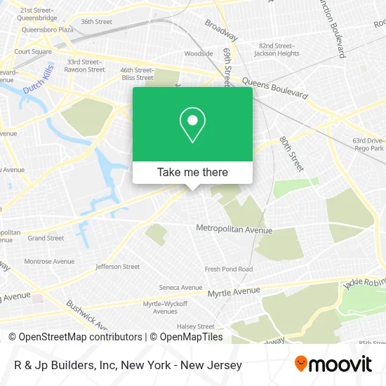 R & Jp Builders, Inc map