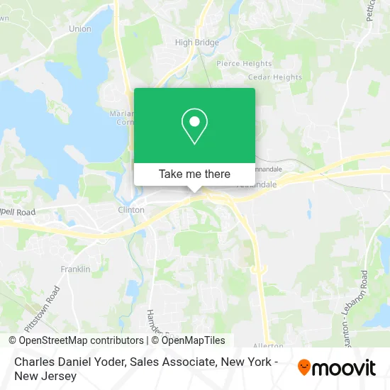 Charles Daniel Yoder, Sales Associate map
