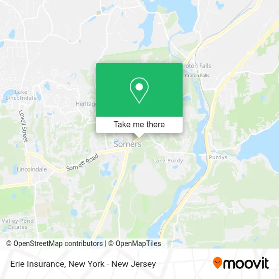 Erie Insurance map
