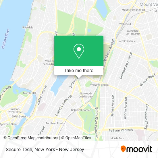 Secure Tech map