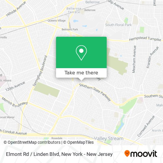 Mapa de Elmont Rd / Linden Blvd