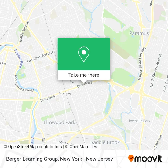 Berger Learning Group map