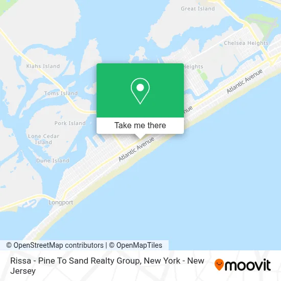 Rissa - Pine To Sand Realty Group map