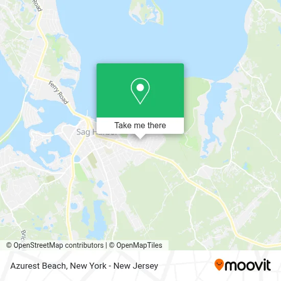 Azurest Beach map