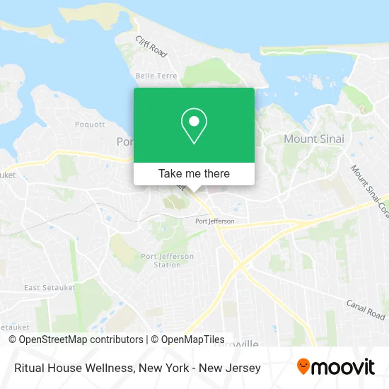 Ritual House Wellness map