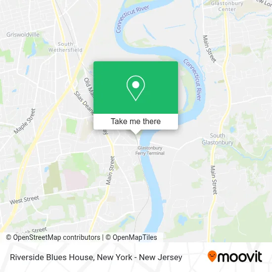 Riverside Blues House map
