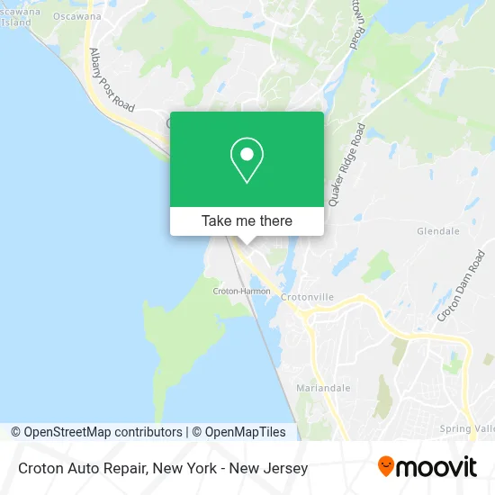 Croton Auto Repair map