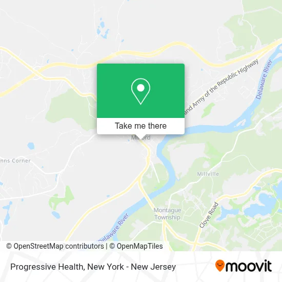 Progressive Health map