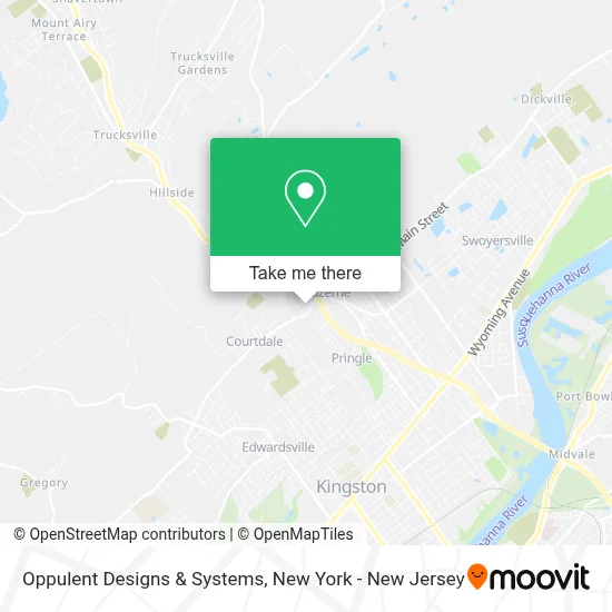 Oppulent Designs & Systems map