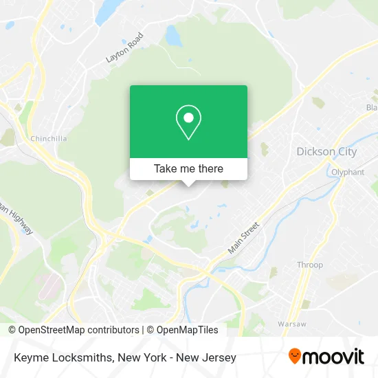 Keyme Locksmiths map