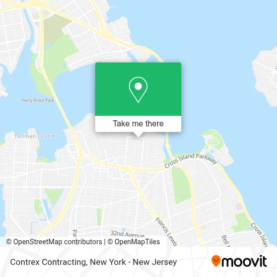 Contrex Contracting map