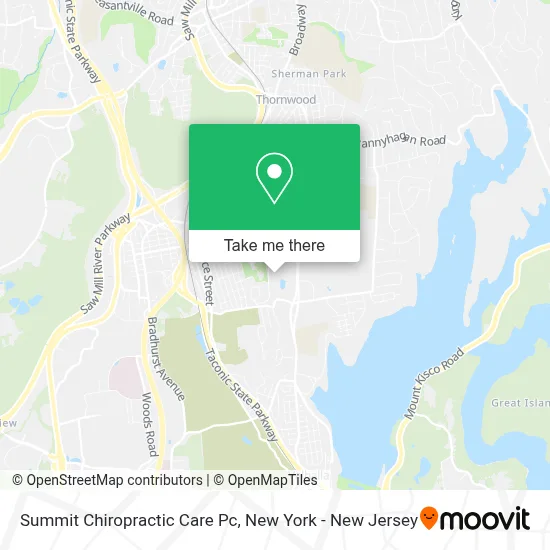 Summit Chiropractic Care Pc map