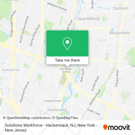 Solutions Workforce - Hackensack, NJ map