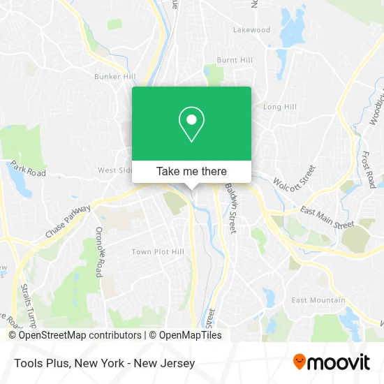 Tools Plus map