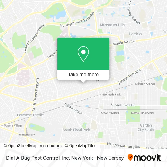 Dial-A-Bug-Pest Control, Inc map