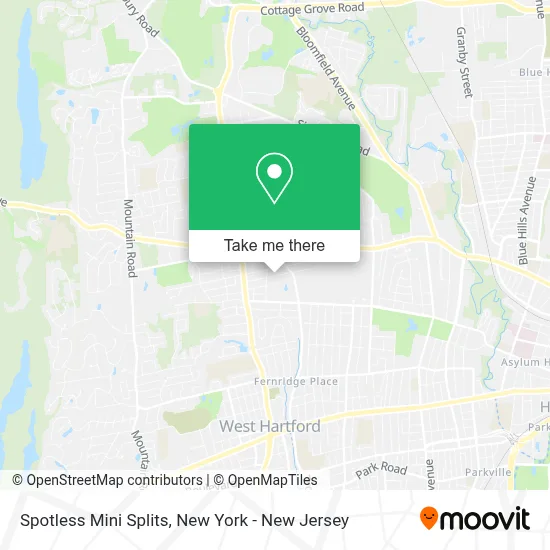 Spotless Mini Splits map