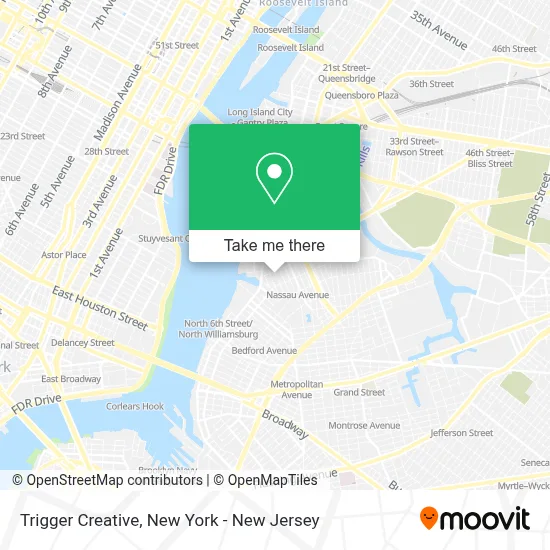 Trigger Creative map