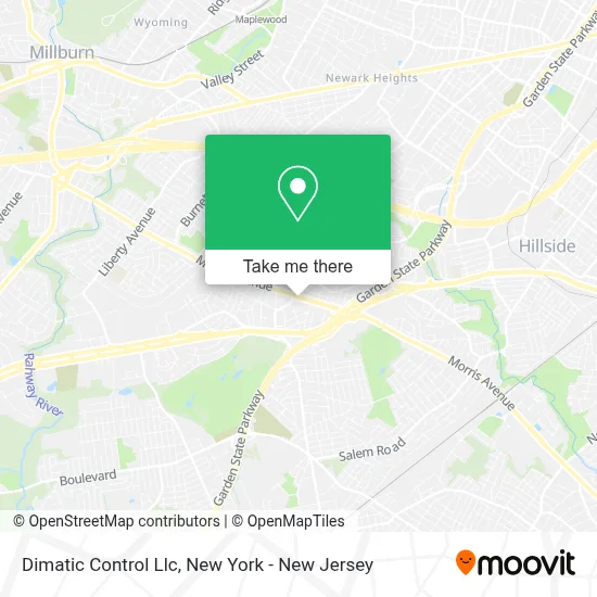 Dimatic Control Llc map