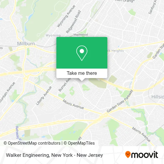 Walker Engineering map