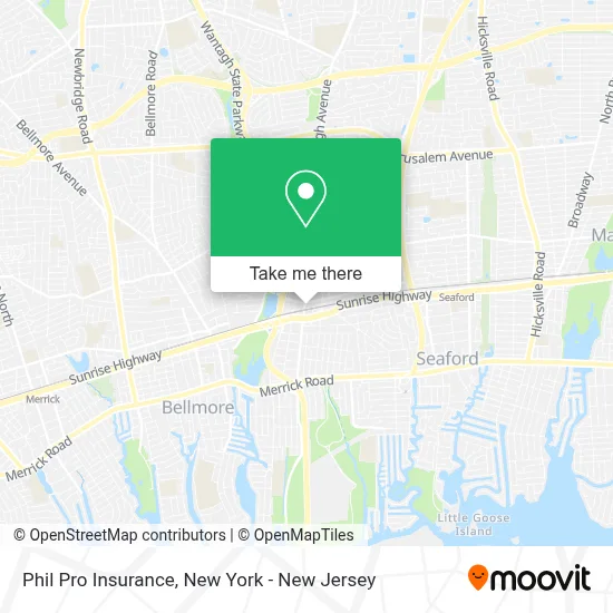 Phil Pro Insurance map