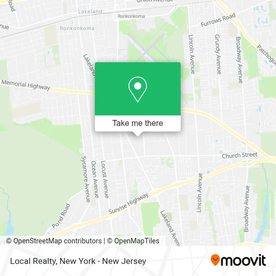 Local Realty map