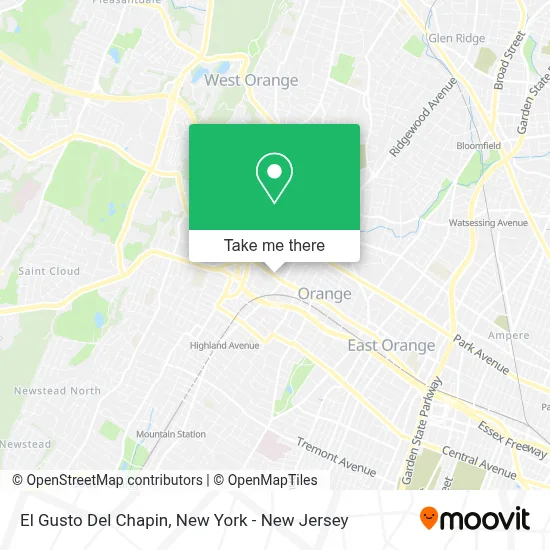 El Gusto Del Chapin map