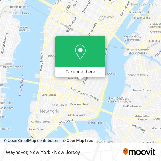 Wayhover map
