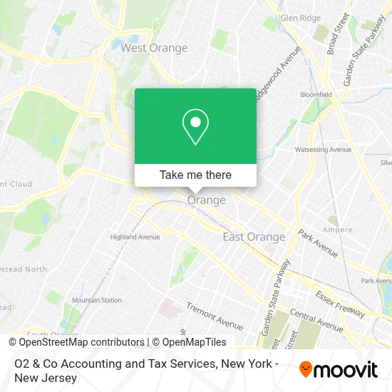 O2 & Co Accounting and Tax Services map