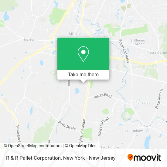 R & R Pallet Corporation map