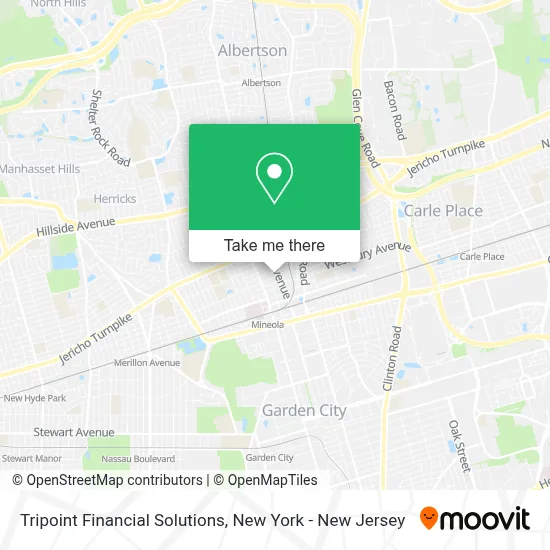 Tripoint Financial Solutions map