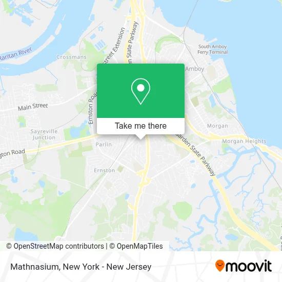 Mathnasium map