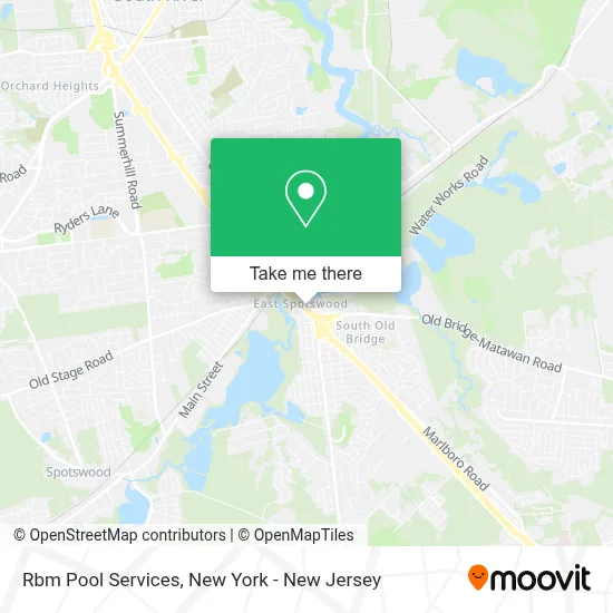 Rbm Pool Services map