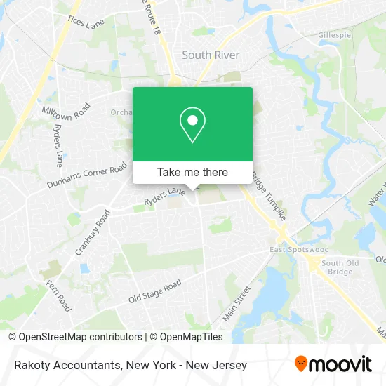 Rakoty Accountants map