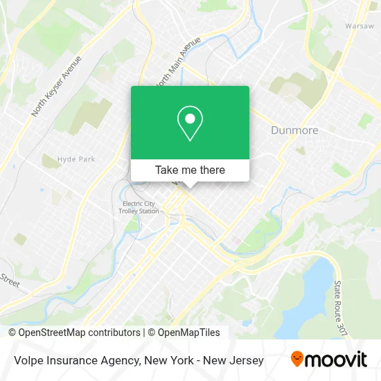 Volpe Insurance Agency map