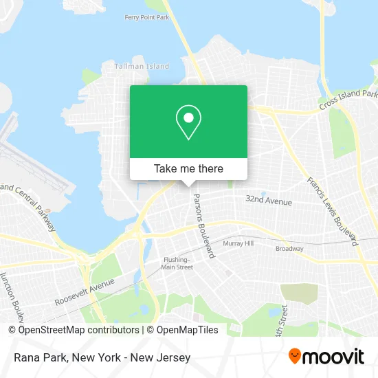 Rana Park map