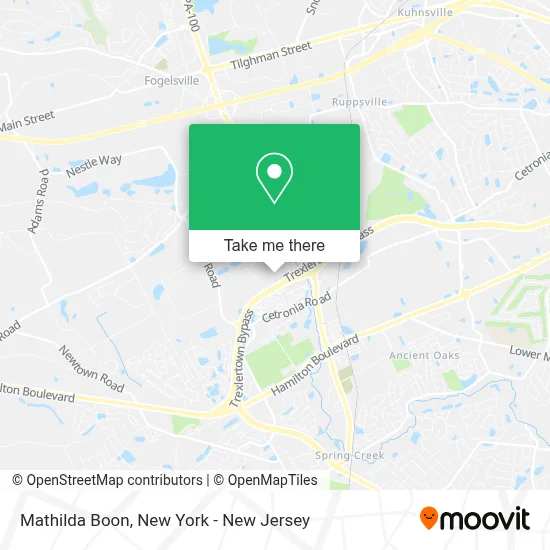 Mathilda Boon map