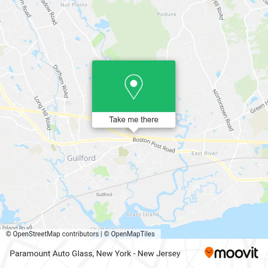 Paramount Auto Glass map