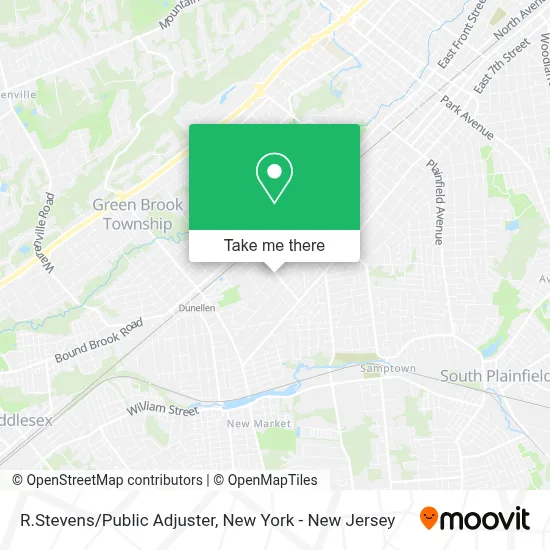 R.Stevens/Public Adjuster map