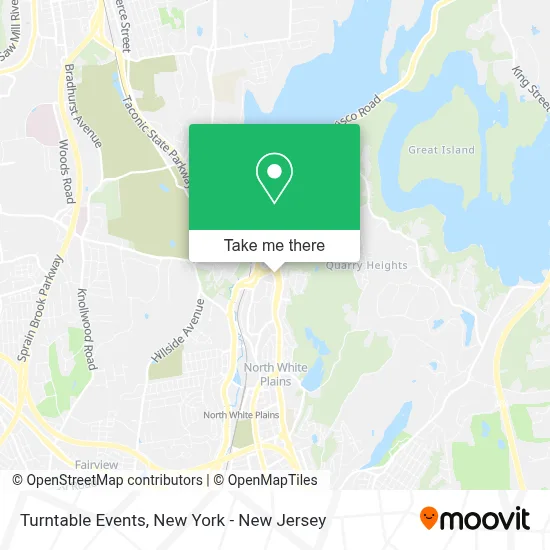 Turntable Events map
