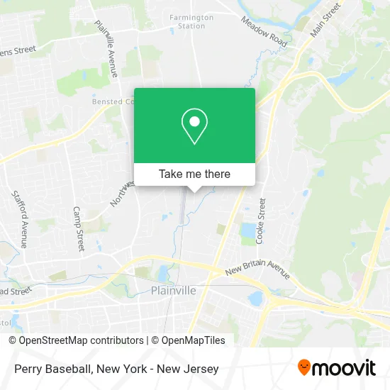 Perry Baseball map