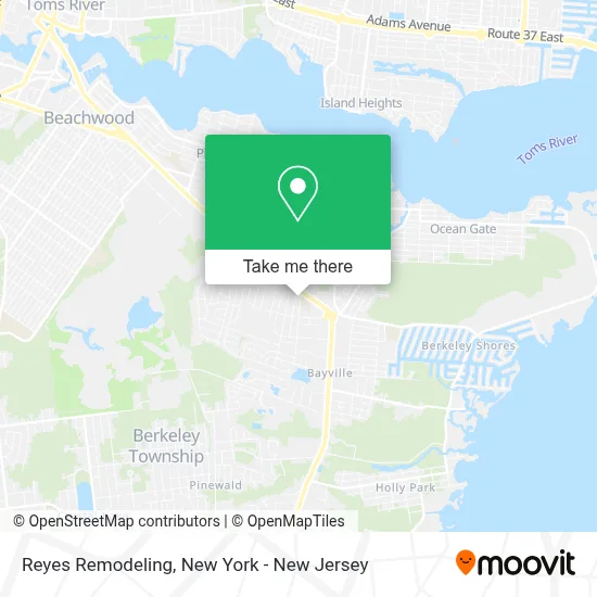 Reyes Remodeling map