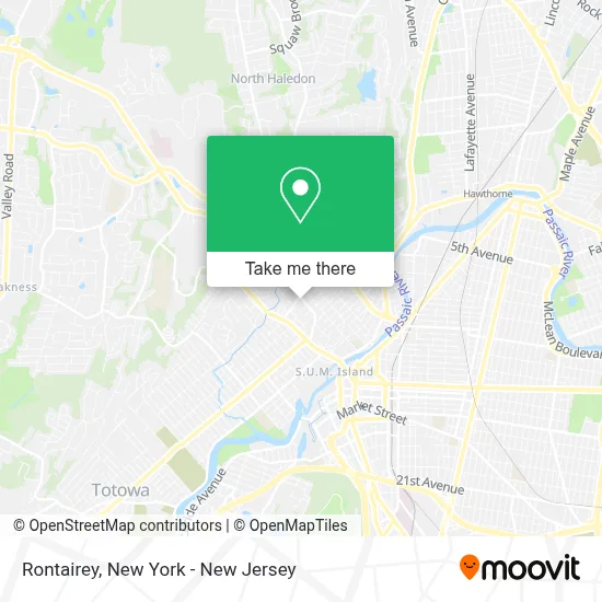 Rontairey map