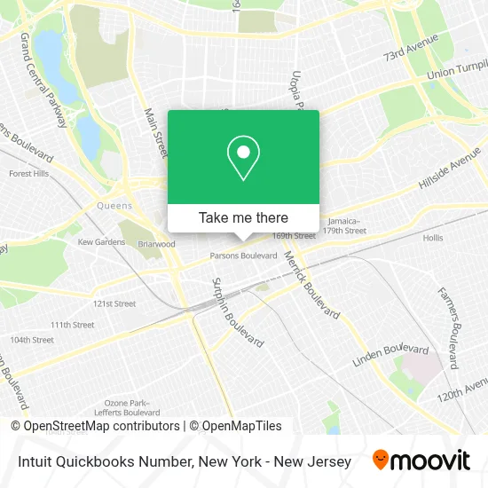 Intuit Quickbooks Number map